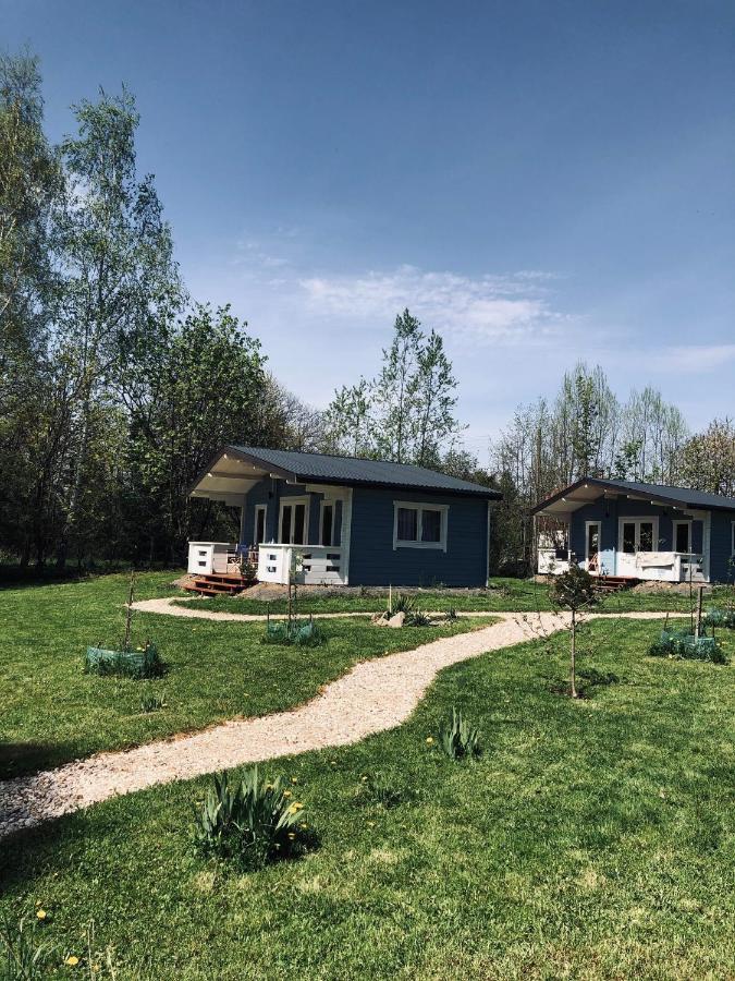 Domek Caloroczny Na Wylacznosc Niebieska Osada Nad Gorskim Potokiem Stary Waliszow Dış mekan fotoğraf