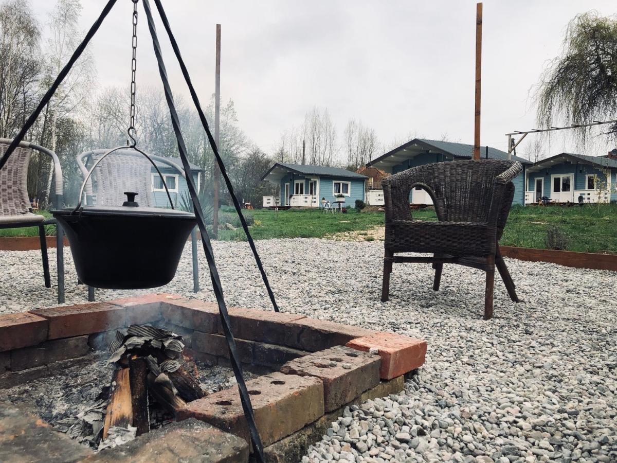 Domek Caloroczny Na Wylacznosc Niebieska Osada Nad Gorskim Potokiem Stary Waliszow Dış mekan fotoğraf