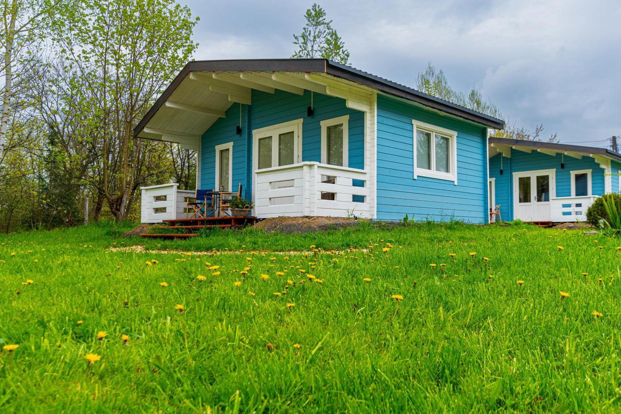 Domek Caloroczny Na Wylacznosc Niebieska Osada Nad Gorskim Potokiem Stary Waliszow Dış mekan fotoğraf